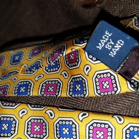 POLO RALPH LAUREN 100% Silk, SAKS 5TH AVE - Picture 3 of 6